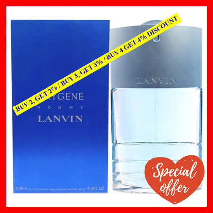 Oxygene By Lanvin For Men - 3.3 Oz Edt Spray