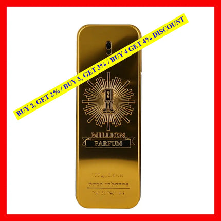 Paco Rabanne 1 Million Parfum Ml Spray 3.4 Oz / 100