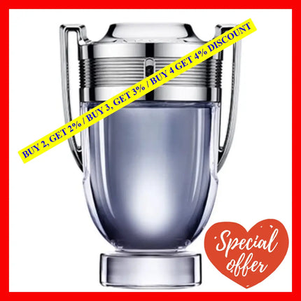 Paco Rabanne Invictus Edt Spray 1.7 Oz 50 Ml
