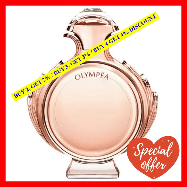 Paco Rabanne Olympea For Women Eau De Parfum Spray 2.7 Oz 80 Ml