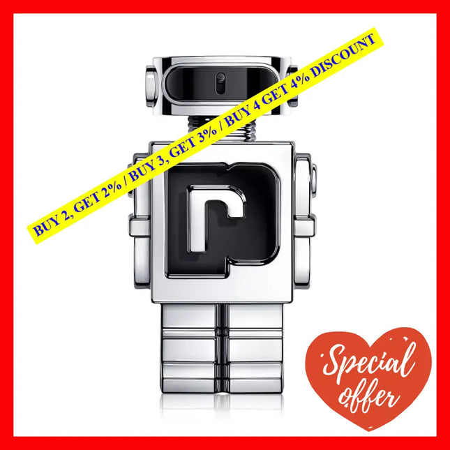 Paco Rabanne Phantom Eau De Toilette For Men 1.7Oz - 50Ml