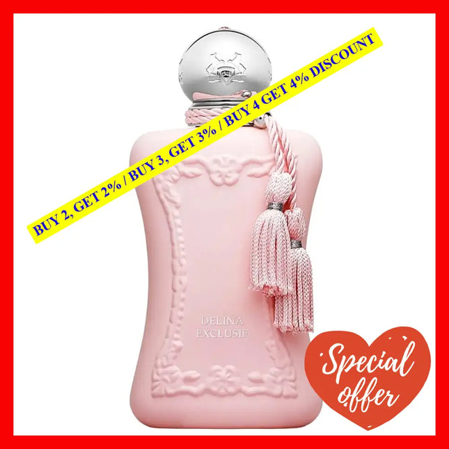 Parfums De Marly Delina Exclusif Perfume For Women Eau De Parfum Spray 2.5 Oz 75 Ml