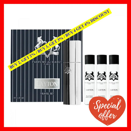 Parfums De Marly Layton Travel Set 4 Pc