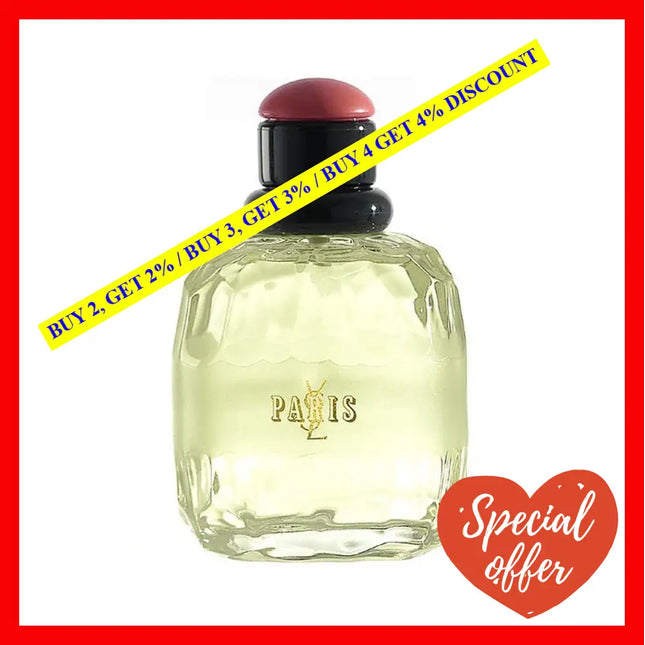 Paris By Yves Saint Laurent For Women - 4.2 Oz Edt Spray