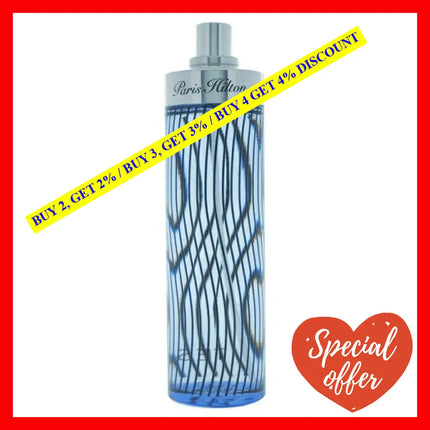 Paris Hilton By For Men - 3.4 Oz Edt Spray (Tester)