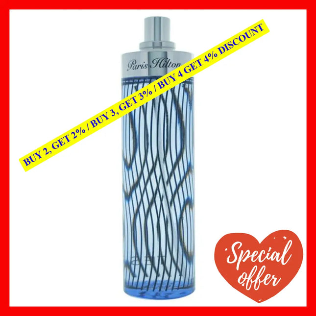 Paris Hilton By For Men - 3.4 Oz Edt Spray (Tester)