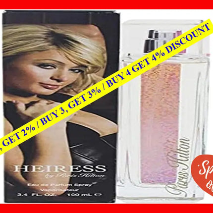 Paris Hilton Heiress Edp Spray Limited Edition 3.4 Oz (100 Ml) (W)