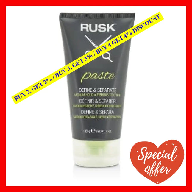 Paste Define And Separate By Rusk For Unisex - 4 Oz