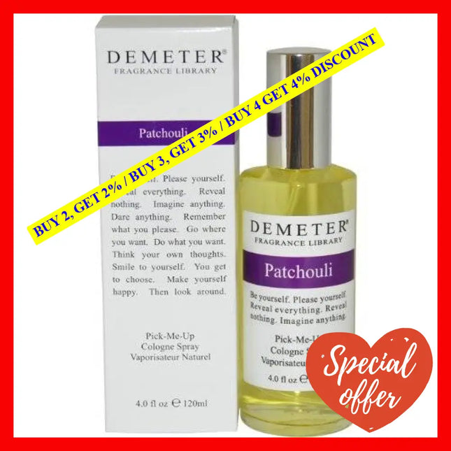 Patchouli By Demeter For Women - 4 Oz Cologne Spray