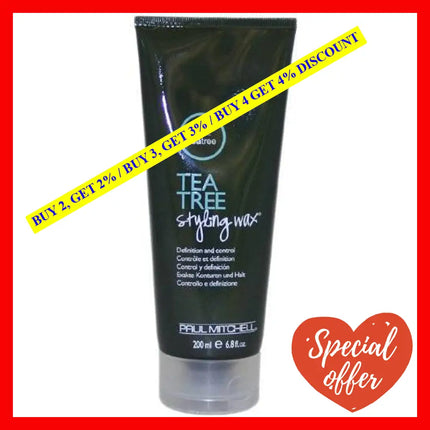 Paul Mitchell Tea Tree Styling Wax For Unisex - 6.8 Oz