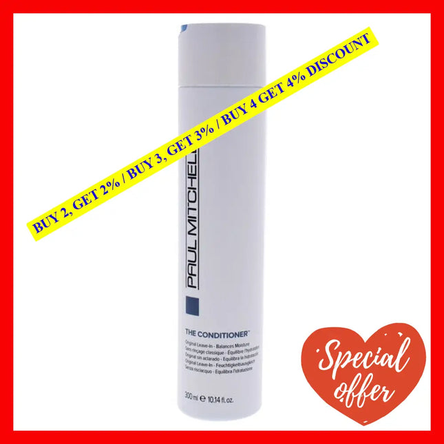 Paul Mitchell The Conditioner Original Leave-In Balances Moisture For All Hair Types 10.14 Fl Oz