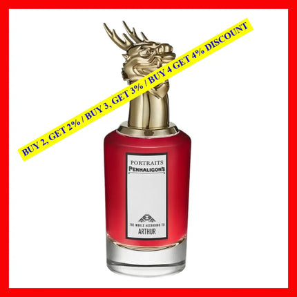 Penhaligon’s The World According To Arthur 2.5Oz - 75Ml Eau De Parfum Unisex