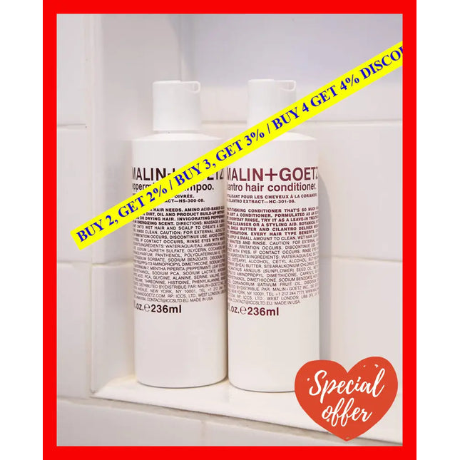 Pepermint Shampoo By Malin + Goetz For Unisex - 8 Oz