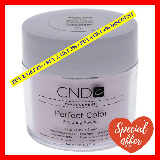 Perfect Color Sculpting Powder - Blush Pink Sheer By Cnd For Women 3.7 Oz