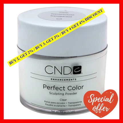 Perfect Color Sculpting Powder - Clear By Cnd For Women 3.7 Oz