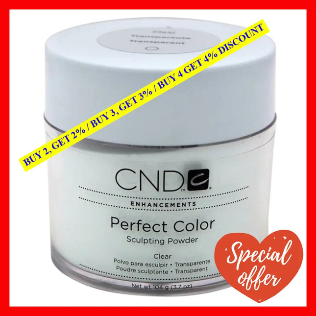 Perfect Color Sculpting Powder - Clear By Cnd For Women 3.7 Oz