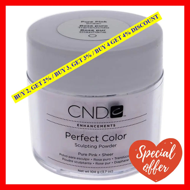 Perfect Color Sculpting Powder - Pure Pink Sheer By Cnd For Women 3.7 Oz