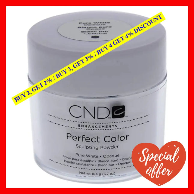 Perfect Color Sculpting Powder - Pure White Opaque By Cnd For Women 3.7 Oz