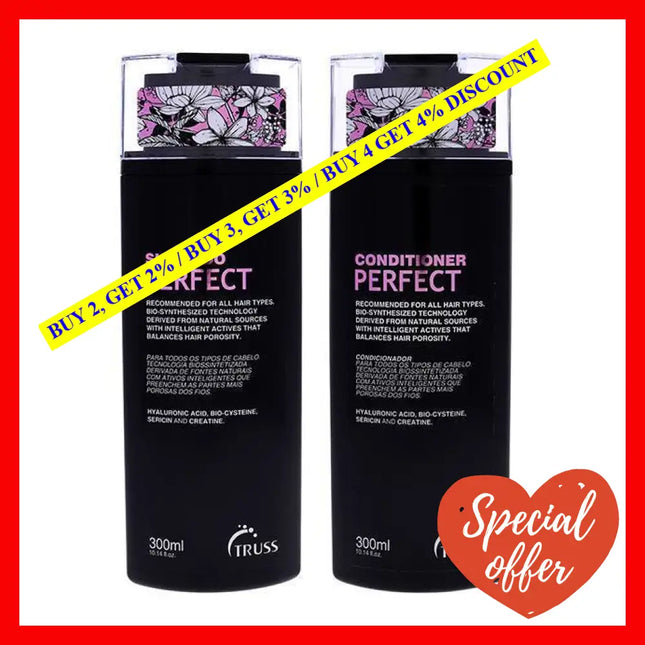 Perfect Shampoo And Conditioner Kit By Truss For Unisex - 2 Pc 10.14 Oz