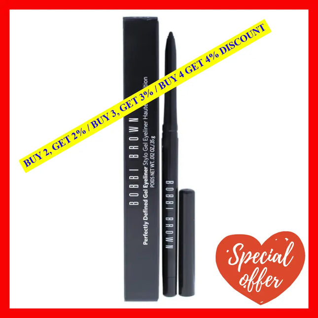 Perfectly Defined Gel Eyeliner - 01 Pitch Black By Bobbi Brown For Women 0.012 Oz
