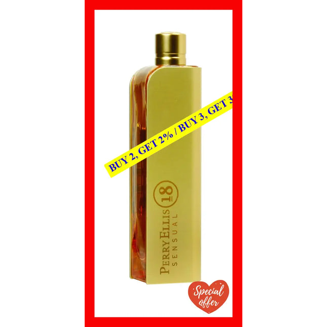 Perry Ellis 18 Sensual By For Women - 3.4 Oz Edp Spray