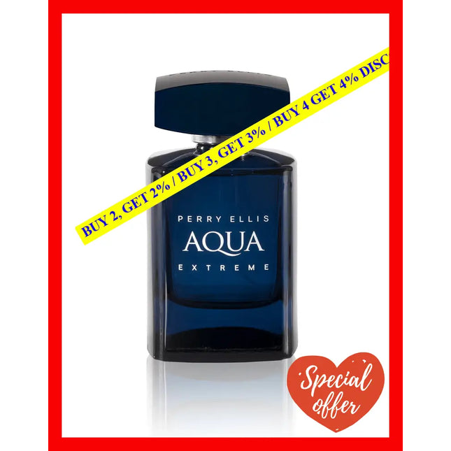 Perry Ellis Aqua Extreme By For Men - 3.4 Oz Edt Spray