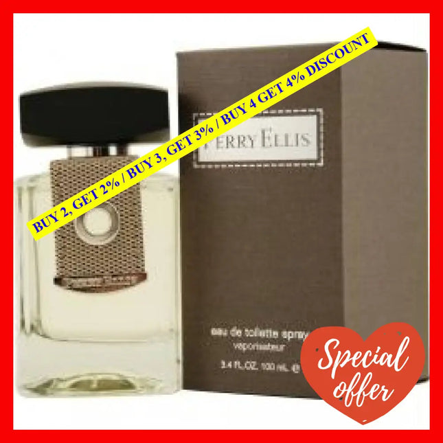 Perry Ellis By For Men - 3.4 Oz Edt Spray (Relaunch)