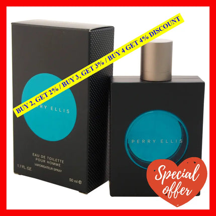 Perry Ellis Pour Homme By For Men - 1.7 Oz Edt Spray