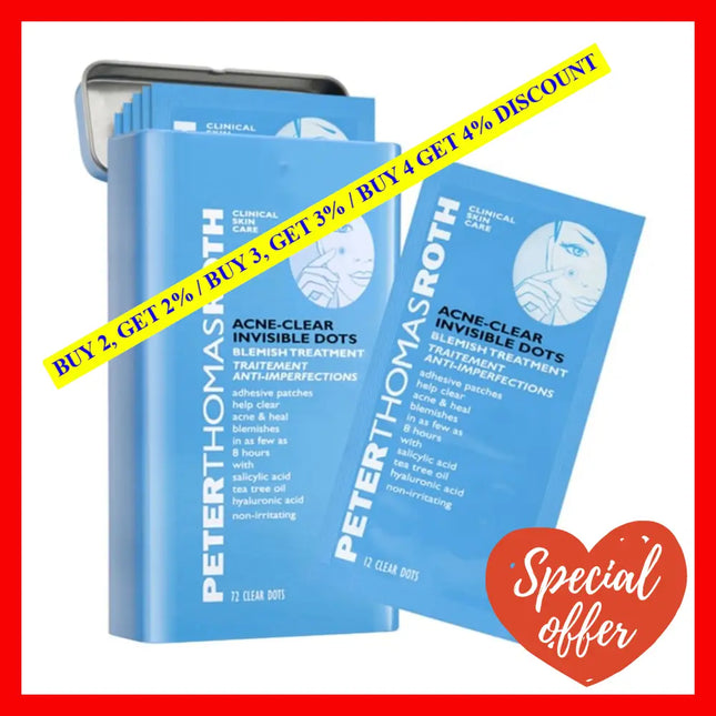 Peter Thomas Roth Acne-Clear Invisible Dots 72 Blemish Treatment Anti-Imperfections