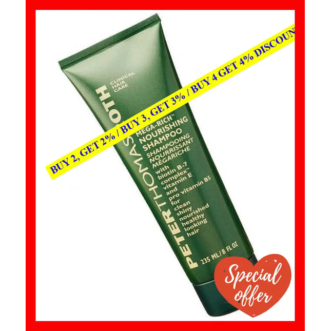 Peter Thomas Roth Mega-Rich Nourishing Shampoo 235 Ml (670367000359)