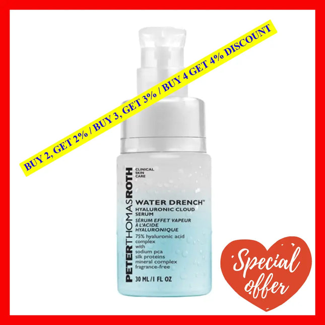 Peter Thomas Roth Water Drench Hyaluronic Cloud Serum For Women 1.0 Oz / 30 Ml
