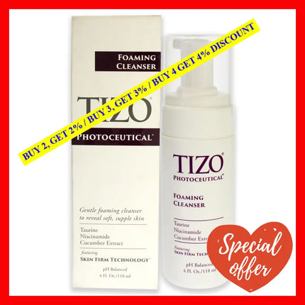 Photoceutical Gentle Foaming Cleanser By Tizo For Unisex - 4 Oz