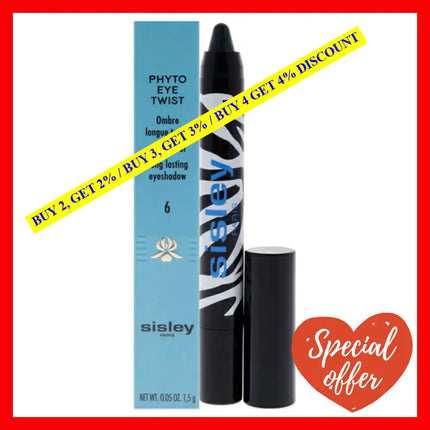 Phyto-Eye Twist Waterproof Eyeshadow - 6 Marine By Sisley For Women 0.05 Oz Eye Shadow
