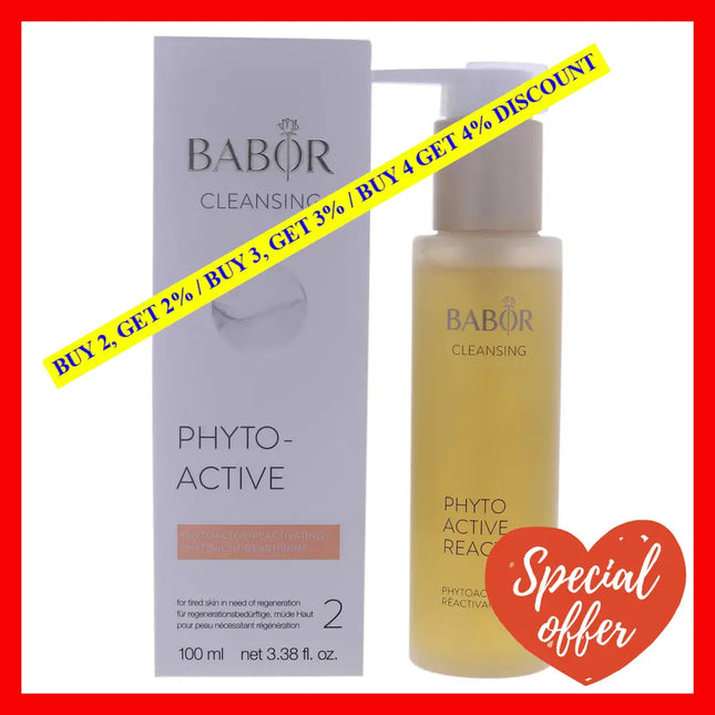 Phytoactive Reactivating Cleanser By Babor For Women - 3.38 Oz