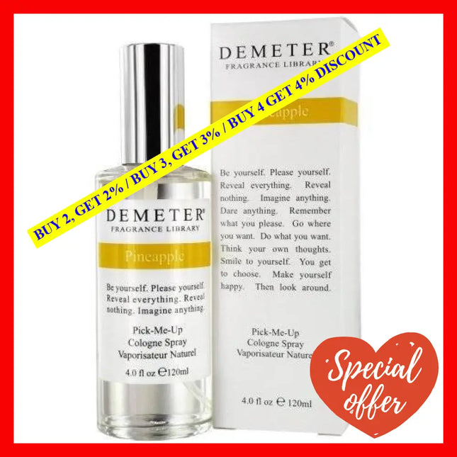 Pineapple By Demeter For Women - 4 Oz Cologne Spray