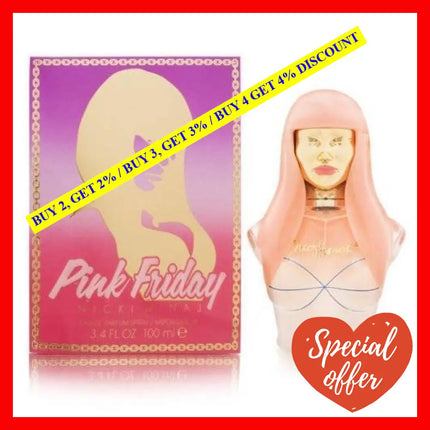 Pink Friday By Nicki Minaj For Women - 3.4 Oz Edp Spray