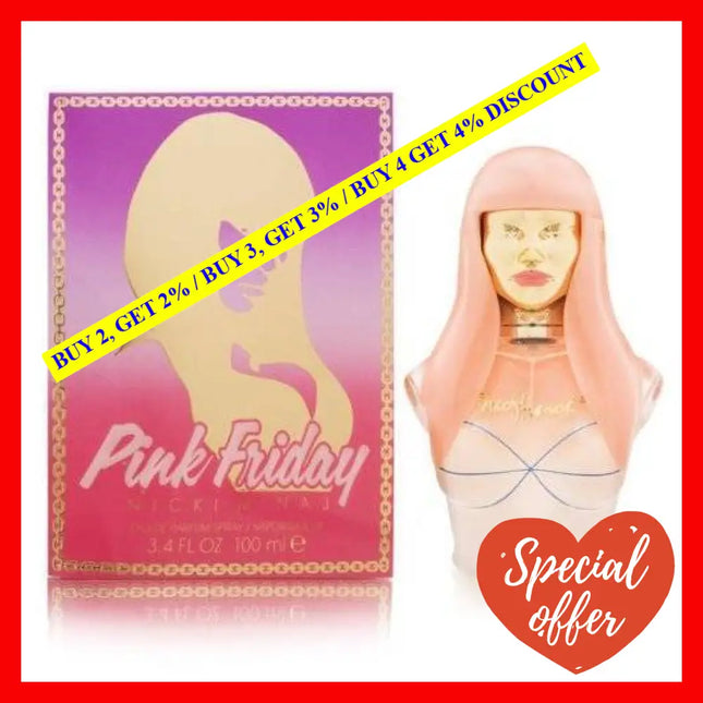 Pink Friday By Nicki Minaj For Women - 3.4 Oz Edp Spray
