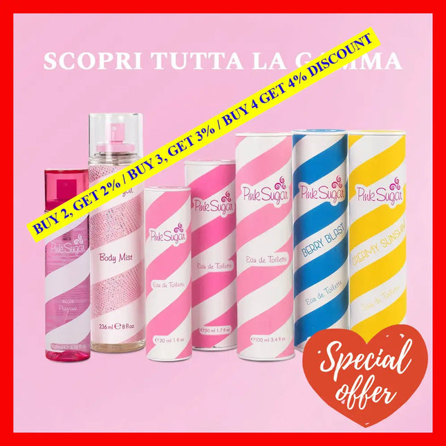 Pink Sugar By Aquolina For Women - 3.4 Oz Edt Spray