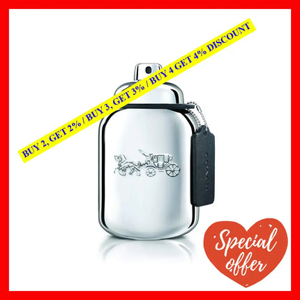 Platinum By Coach For Men - 2 Oz Edp Spray