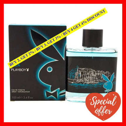 Playboy Ibiza By For Men - 3.4 Oz Edt Spray