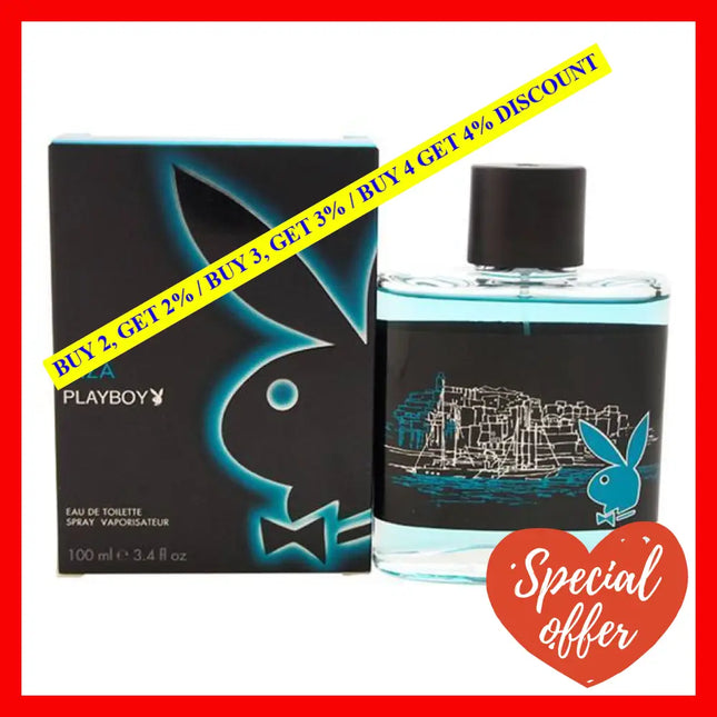 Playboy Ibiza By For Men - 3.4 Oz Edt Spray
