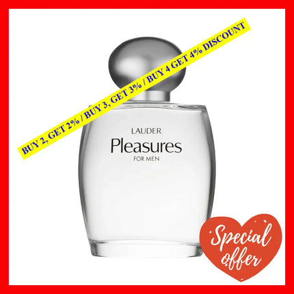Pleasures By Estee Lauder For Men - 3.4 Oz Cologne Spray