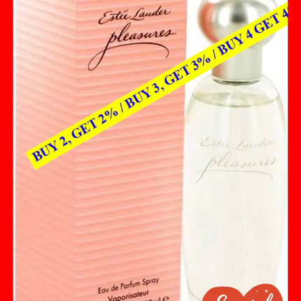 Pleasures By Estee Lauder For Women - 1.7 Oz Edp Spray