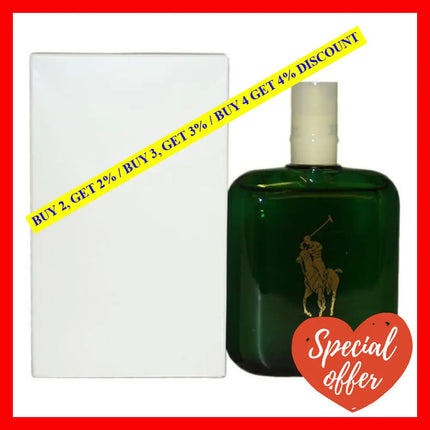 Polo By Ralph Lauren For Men - 4 Oz Edt Spray (Tester)
