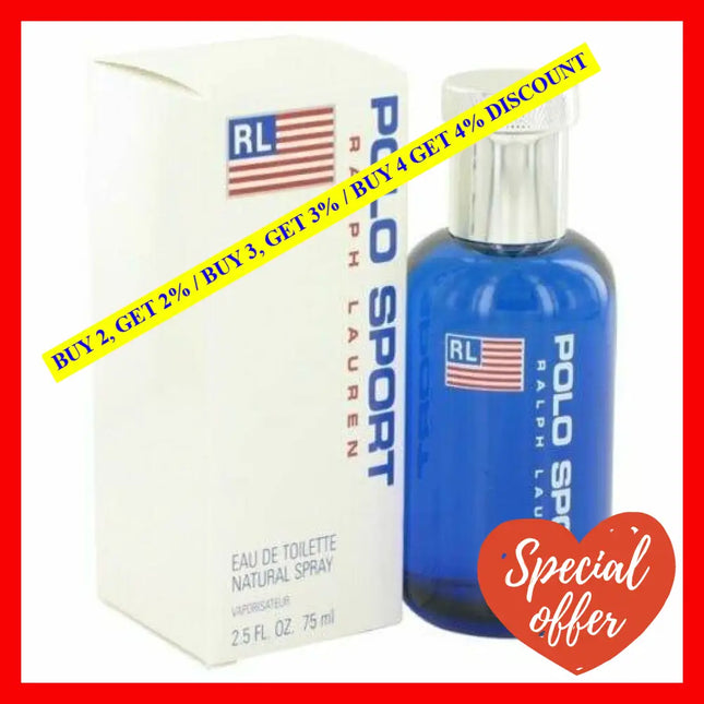 Polo Sport By Ralph Lauren For Men - 2.5 Oz Edt Spray