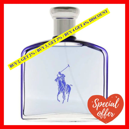 Polo Ultra Blue By Ralph Lauren For Men - 4.2 Oz Edt Spray (Tester)