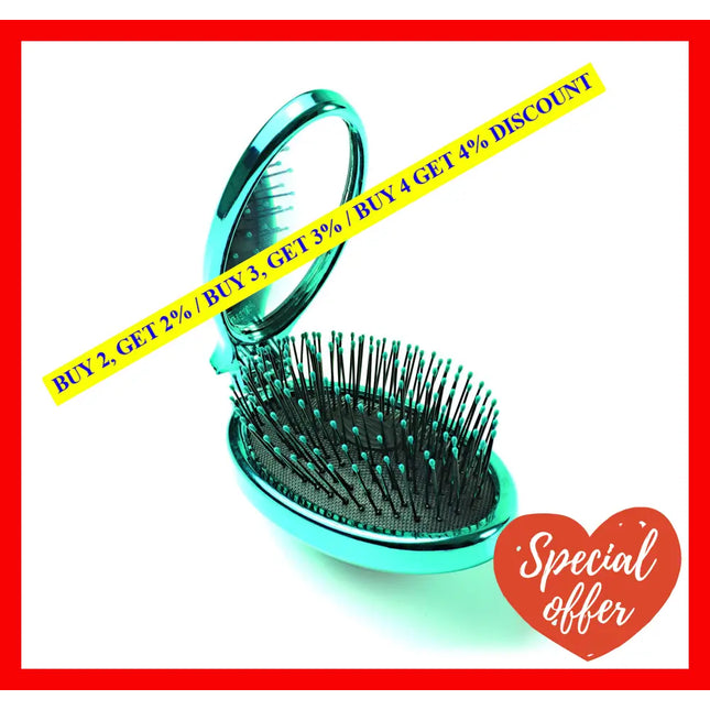 Pop And Go Detangler Brush - Teal By Wet For Unisex 1 Pc Hair