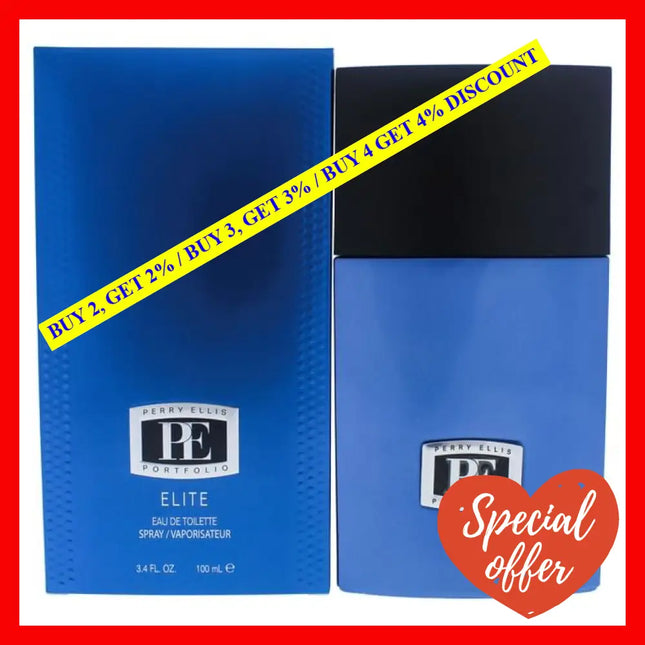 Portfolio Elite By Perry Ellis For Men - 3.4 Oz Edt Spray
