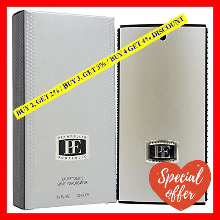 Portfolio For Men By Perry Ellis - 100 Ml Edt Spray