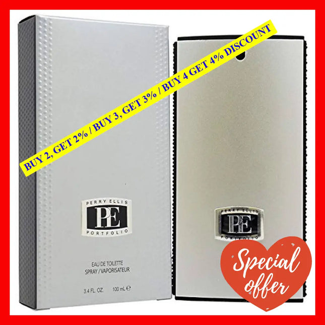 Portfolio For Men By Perry Ellis - 100 Ml Edt Spray